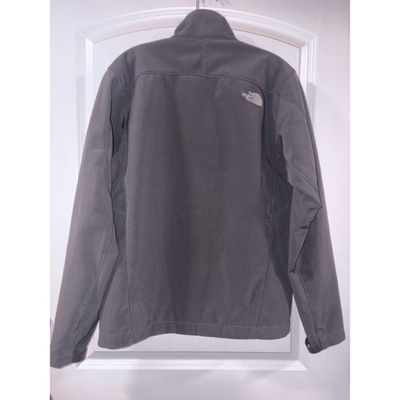 North Face Men’s Small Soft Shell Jacket Fast Shipping! SM Gray - Picture 3 of 3